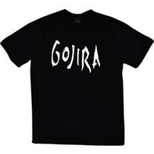 Stonedfame Gojira Baskılı T-Shirt