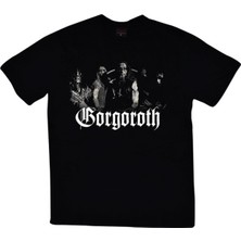 Stonedfame Gorgoroth Baskılı T-Shirt