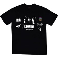 Stonedfame Green Day Baskılı T-Shirt