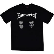 Stonedfame Immortal Baskılı T-Shirt