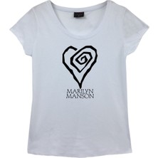 Stonedfame Marilyn Manson Baskılı Body