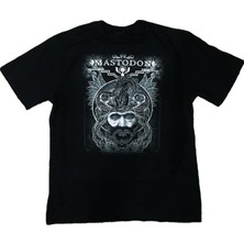 Stonedfame Mastodon Baskılı T-Shirt