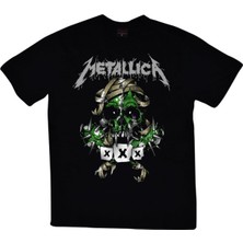 Stonedfame Metallica Baskılı T-Shirt