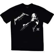 Stonedfame Metallica Baskılı T-Shirt