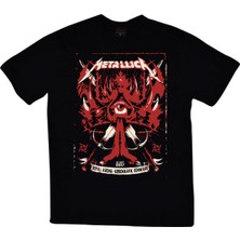 Stonedfame Metallica Baskılı T-Shirt