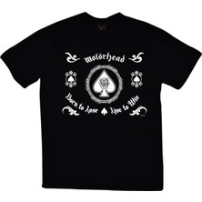 Stoned Motörhead Baskılı T-Shirt