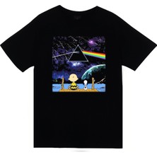 Stonedfame Pink Floyd Baskılı T-Shirt