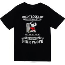 Stonedfame Pink Floyd Baskılı T-Shirt
