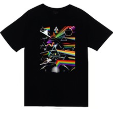 Stonedfame Pink Floyd Baskılı T-Shirt