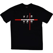 Stonedfame Rammstein Baskılı T-Shirt