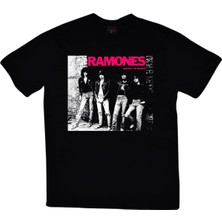 Stonedfame Ramones Baskılı T-Shirt
