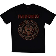 Stonedfame Ramones Baskılı T-Shirt