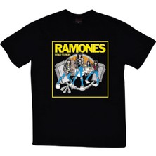 Stonedfame Ramones Baskılı T-Shirt