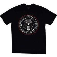 Stonedfame Ramones Baskılı T-Shirt