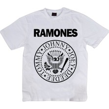 Stonedfame Ramones Baskılı T-Shirt