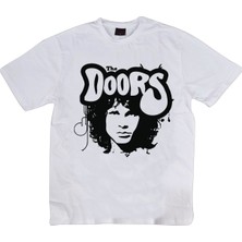 Stoned The Doors Baskılı T-Shirt