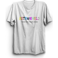 Stonedfame Travis Scott Astroworld Baskılı T-Shirt