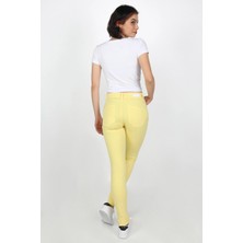 Balins Pensli Gabardin Pantolon Sarı