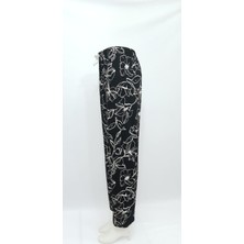 Nergiz Kadın Desenli Viskon Eşofman/ Pijama Altı