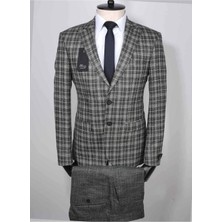 Jan Carlucci Kombinli Slimfit Drop 6 Takım Elbise