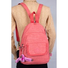 Bagacar Urban 2034 Klınkır Kumaş Unisex Sırt Çantası Pembe