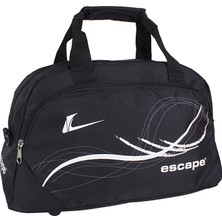 Escape 122 Büyük Omuz Askılı Spor ve Seyahat Çantası Siyah