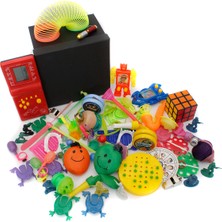 Nostaljik Lezzetler Özel Oyuncak Kutusu Kırmızı Tetrisli
