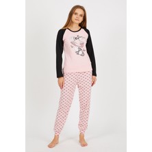 Gimer Avm Baskılı Pijama Takım