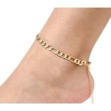 X-lady Accessories Gold Klasik Zincir Halhal