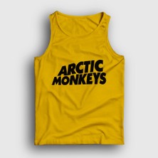 Presmono Unisex Sarı Logo Arctic Monkeys Atlet