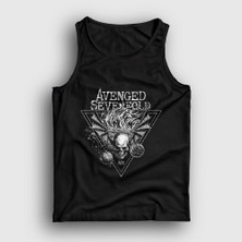 Presmono Unisex Siyah A7x Avenged Sevenfold Atlet