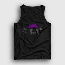 Presmono Unisex Siyah Members Black Sabbath Atlet