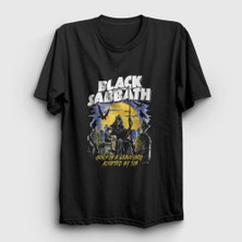 Presmono Unisex Siyah Sin Black Sabbath T-Shirt