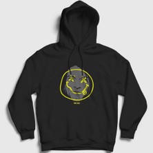 Presmono Unisex Siyah Teen Spirit Nirvana Kurt Cobain Kapüşonlu Sweatshirt