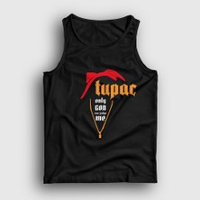 Presmono Unisex Siyah Judge Tupac Shakur Atlet