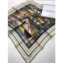 Armine Nostalji Serisi Saf Ipek Eşarp Model Kodu 8319D03