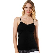 Özkan Kadın Siyah Atlet (24186-01)