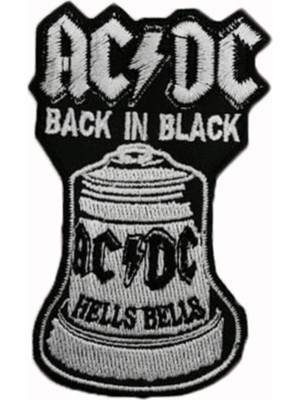 Metal Giyim Ac/dc Ufak Boy Patch Yama (Model No:4)