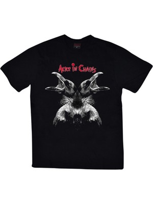 Stonedfame Alice In Chains Baskılı T-Shirt