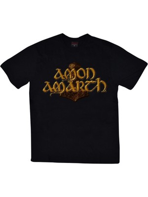 Stonedfame Amon Amarth Baskılı T-Shirt