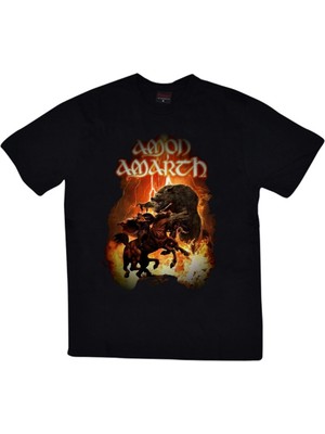 Stonedfame Amon Amarth Baskılı T-Shirt