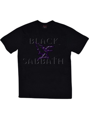 Stonedfame Black Sabbath Baskılı T-Shirt