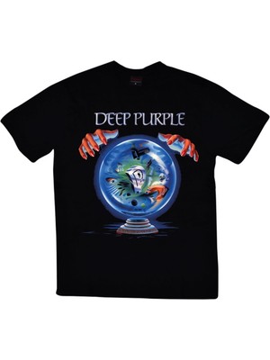 Stonedfame Deep Purple Baskılı T-Shirt