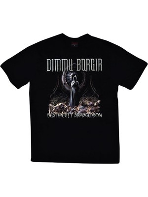 Stonedfame Dimmu Borgir Baskılı T-Shirt