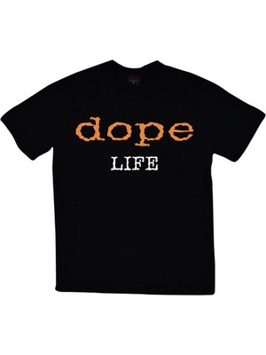 Stonedfame Dope The Band Baskılı T-Shirt