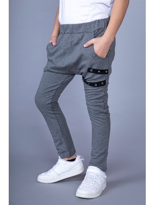 Toontoy Erkek Çocuk Şalvar Detaylı Cepli Eşofman Alt