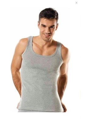 Tutku 0102 Erkek 6'lı Paket Ribana  Klasik Atlet