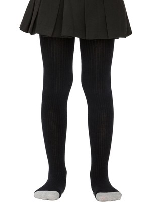 Penti Siyah Renk Triko Külotlu Çorap