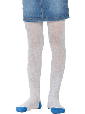 Penti 3 Adet Gri Renk Triko Külotlu Çorap