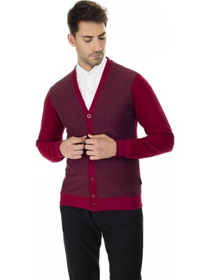 Buratti Slim Fit V Yaka Hırka Erkek Hırka 456405